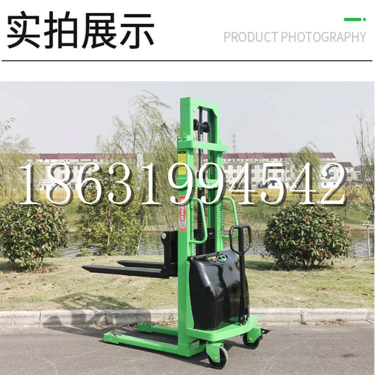 罗江区电动叉车堆高车液压铲车电瓶1吨2吨站驾步行式小型全自动叉车